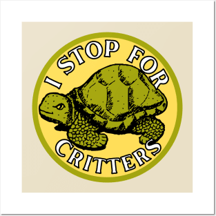 I Stop for Critters: Turtle Posters and Art